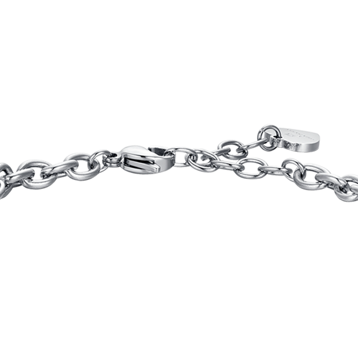 Bracelet femme en acier avec signe du zodiaque Capricorne