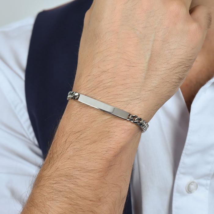 BRACCIALI COPPIA IN ACCIAIO