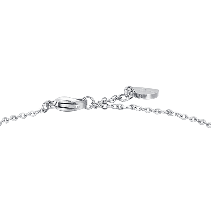WOMEN'S STEEL BRACELET WITH PEARLS AND SUN