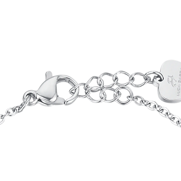 BRACCIALE BAMBINA IN ACCIAIO CON COCCINELLA