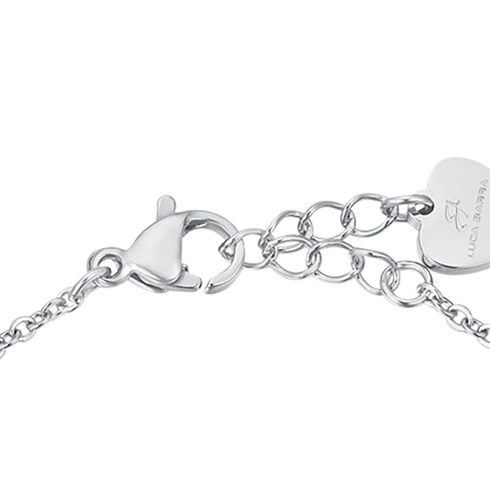 GIRL'S STEEL BRACELET WITH BUTTERFLIES