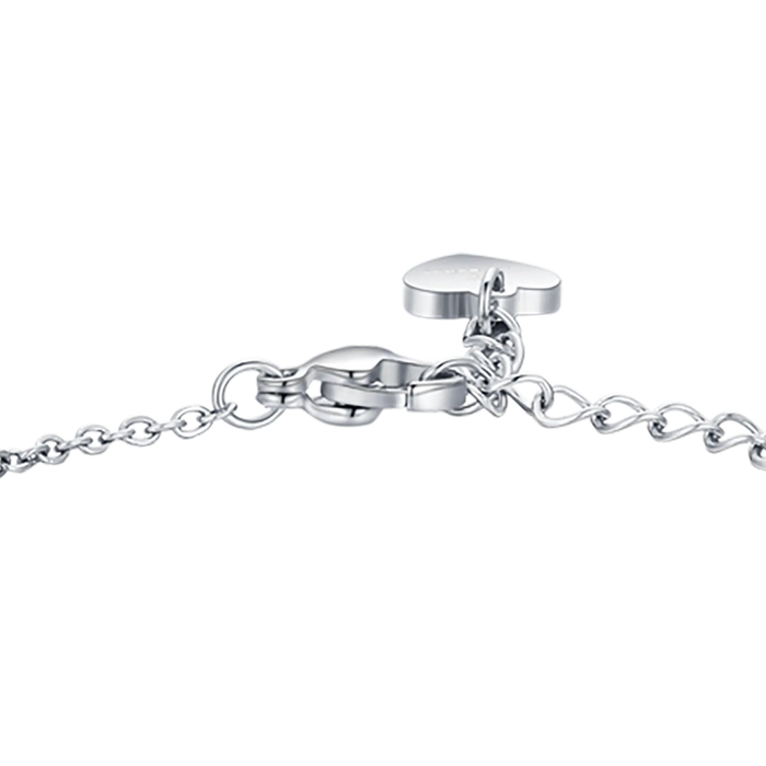BRACCIALE BAMBINO IN ACCIAIO CON ANCORA BLU