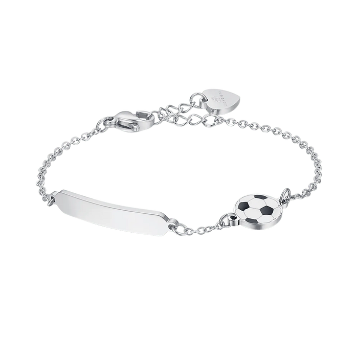 CHILDREN'S STEEL BRACELET WITH BALL