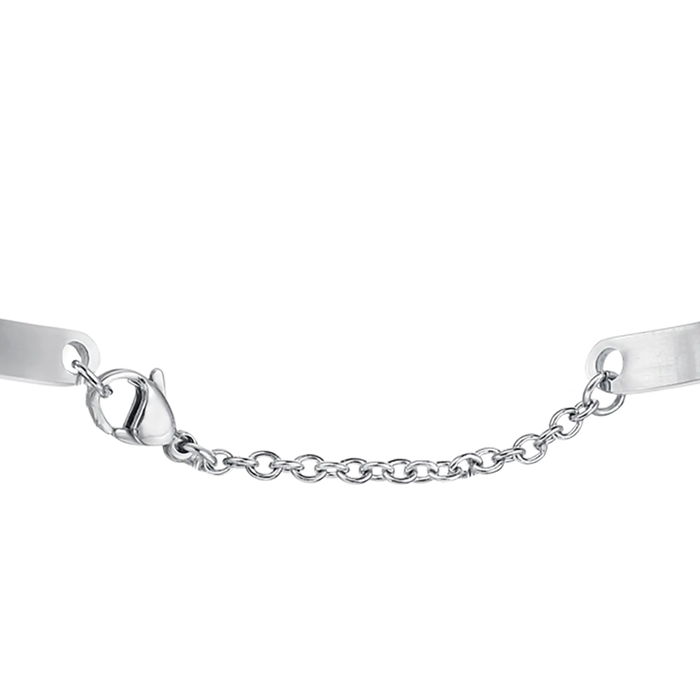 BRACCIALE DONNA IN ACCIAIO BE HAPPY FEEL GOOD