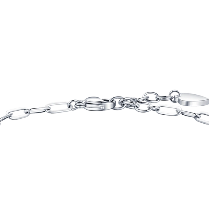 BRACCIALE DONNA IN ACCIAIO CON CUORE, SCARPA E STELLA