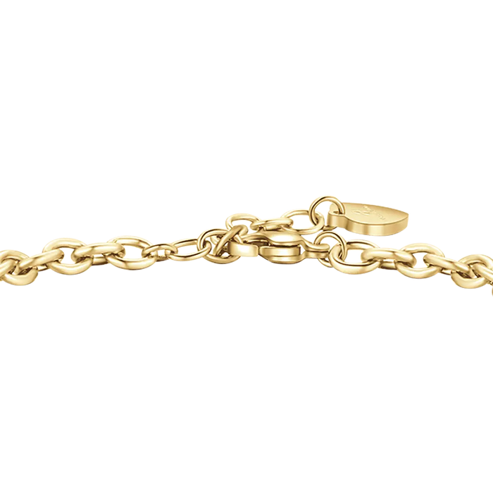 BRACCIALE DONNA IN ACCIAIO DORATO CON STELLA