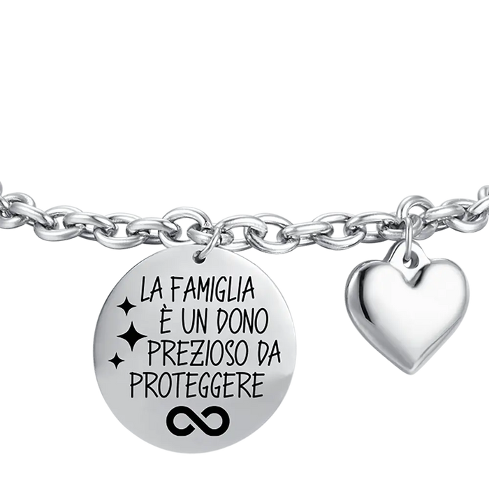 WOMEN'S STEEL BRACELET FAMILY IS A PRECIOUS GIFT TO BE PROTECTED