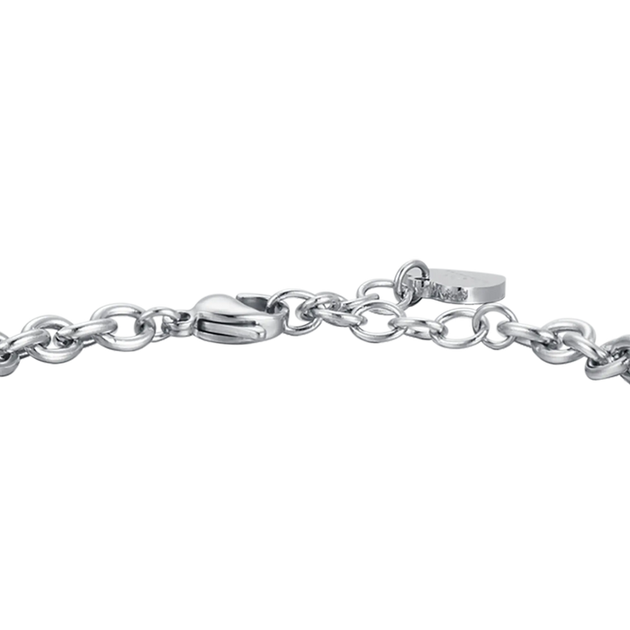 WOMEN'S STEEL BRACELET ALWAYS FOLLOW THE ROAD THAT MAKES YOU HAPPY