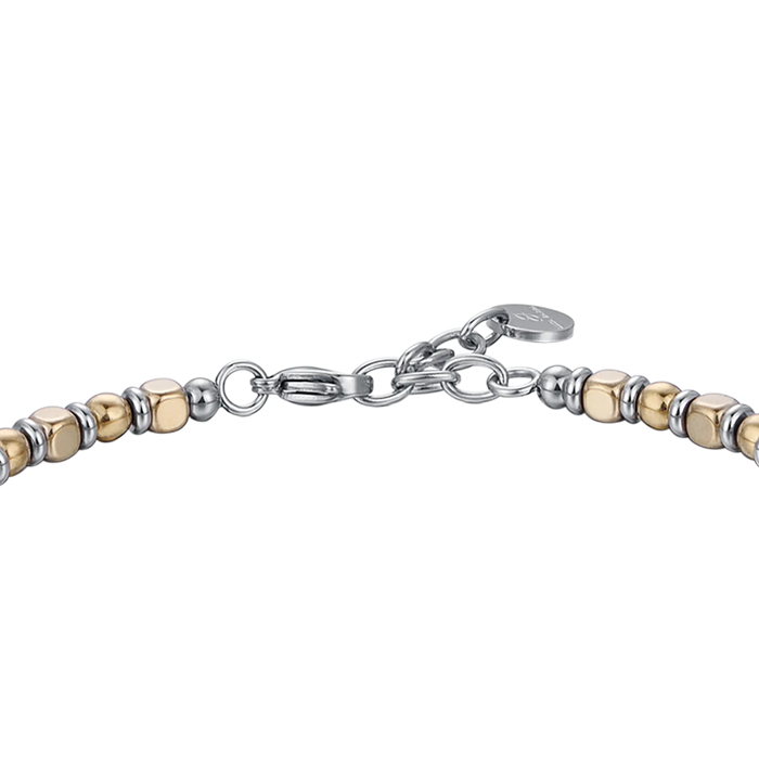 MEN'S BRACELET IN STEEL WITH HEMATITE STEEL