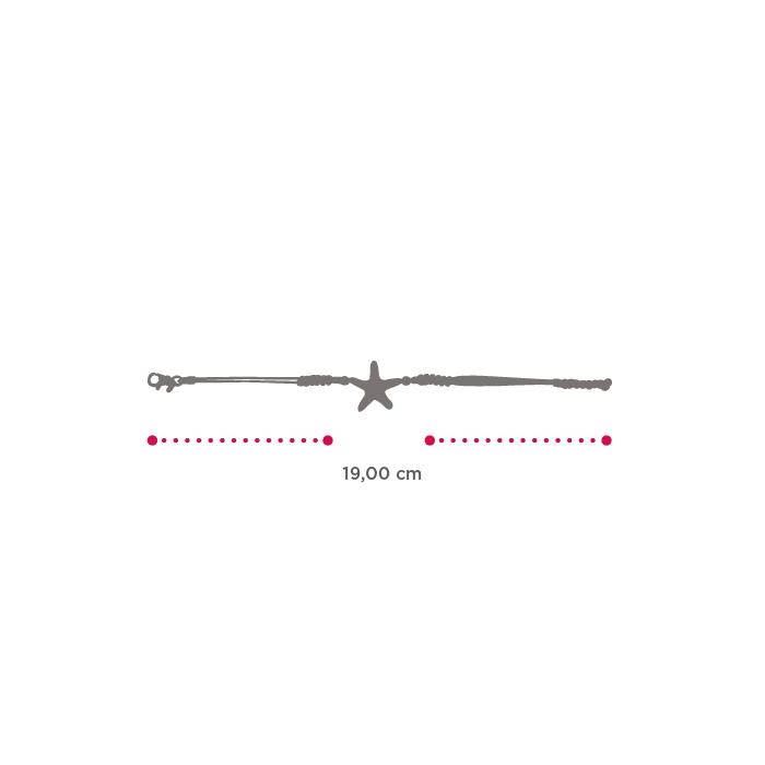 Bracciale Cordino Stella Marina