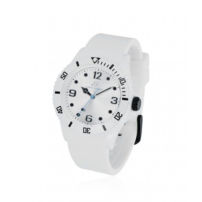 Montre en silicone blanche