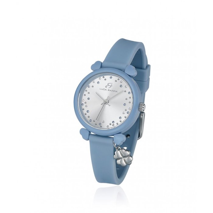 Orologio In Silicone Azzurro Polvere