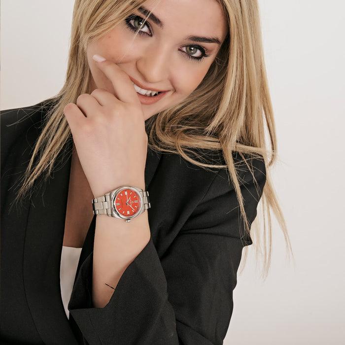 OROLOGIO DONNA IN ACCIAIO IL DORATO CON CASSA IN ACCIAIO DORATO