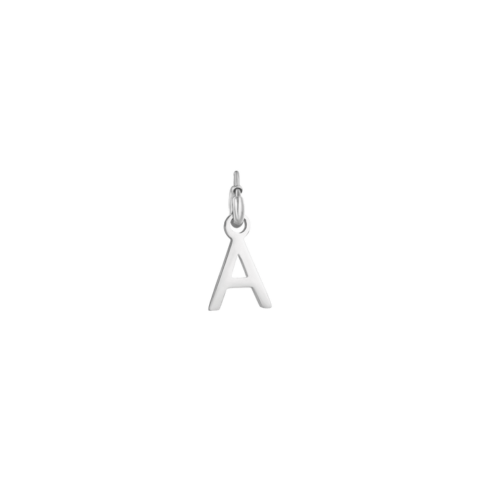 CHARM LETTERA A IN ACCIAIO