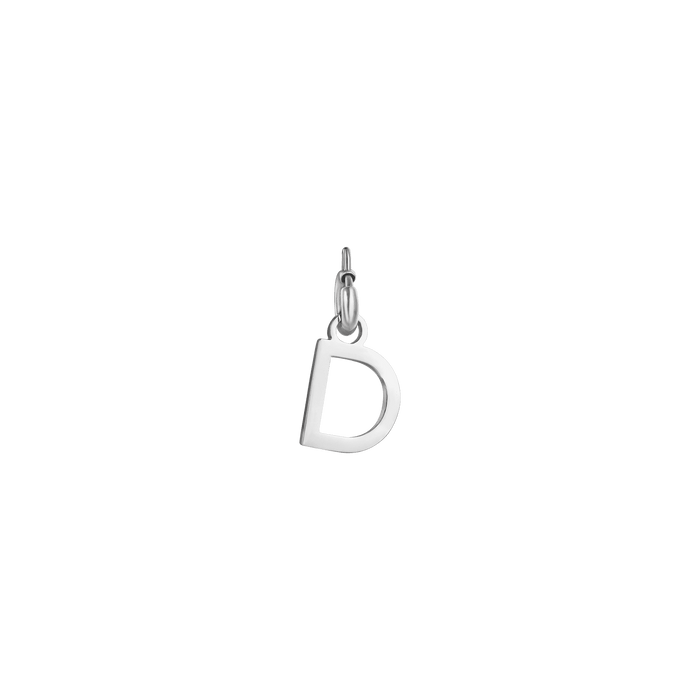CHARM LETTERA A IN ACCIAIO