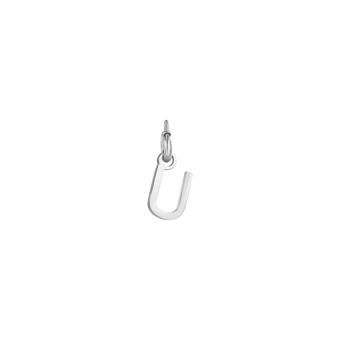 CHARM LETTERA A IN ACCIAIO