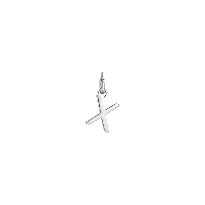 CHARM LETTERA A IN ACCIAIO