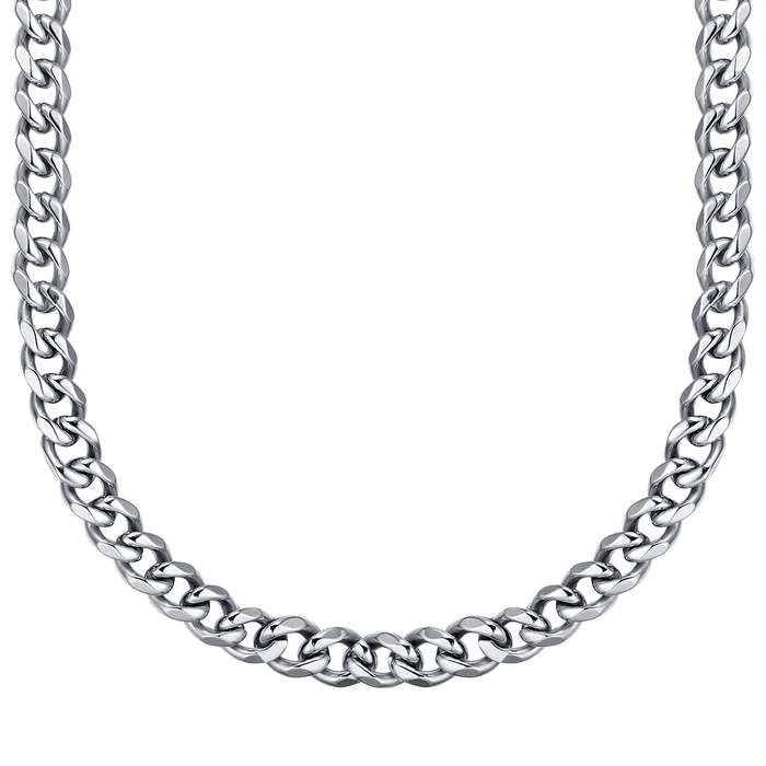 UNISEX STEEL NECKLACE WITH 11 MM CHAIN ​​LINK