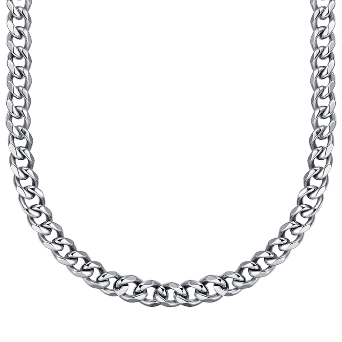 UNISEX STEEL NECKLACE WITH 11 MM CHAIN ​​LINK
