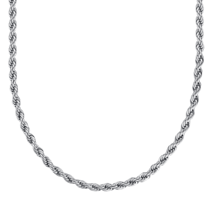 UNISEX STEEL NECKLACE 6 MM