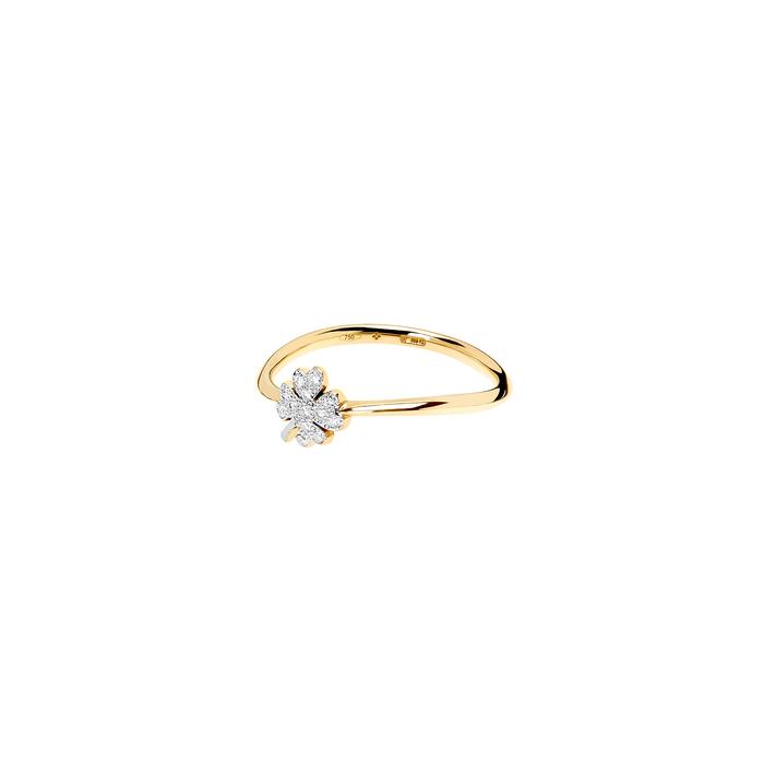 ANELLO MINI QUADRIFOGLIO PREZIOSO