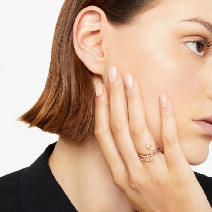 BAGUE ÉTOILE PRÉCIEUSE