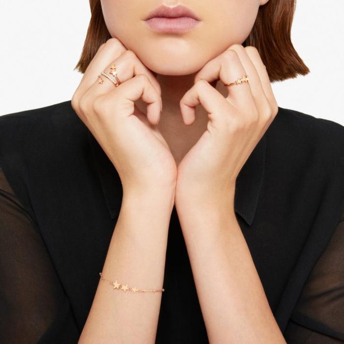BAGUE ÉTOILE PRÉCIEUSE