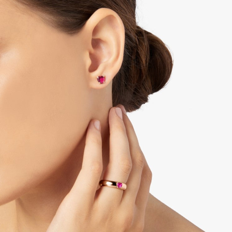 BOUCLE D'OREILLE COEUR