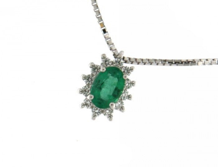 EMERALD AND BR CHOKER