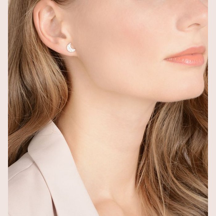 BOUCLE D'OREILLE LUNE
