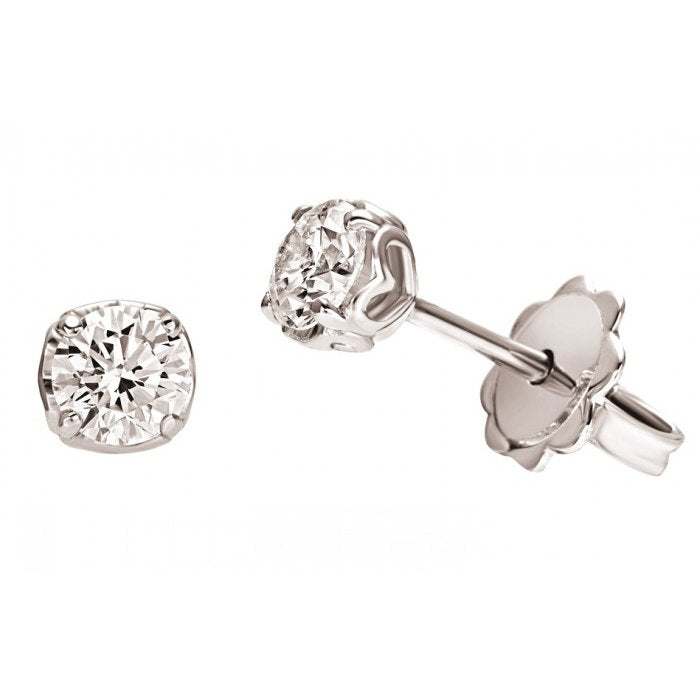 Boucles d'oreilles anniversaire point lumineux br 0,08