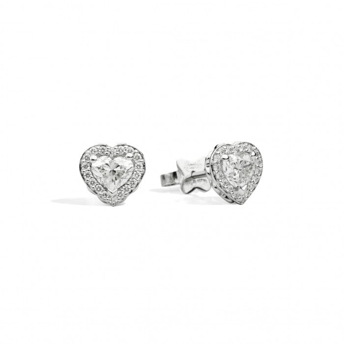 Boucles d'oreilles cœur d'amour anniversaire br 0,45