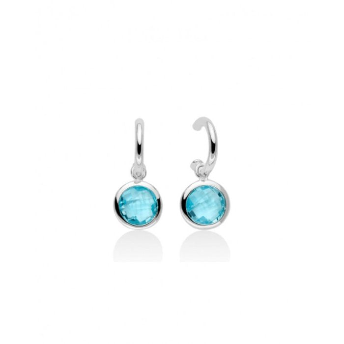 Blue Topaz Earrings