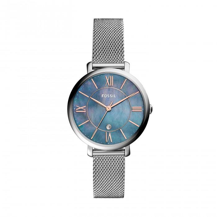 Orologio Jacqueline a tre sfere in acciaio inossidabile con datario - gioielleriaperdichizzi.it