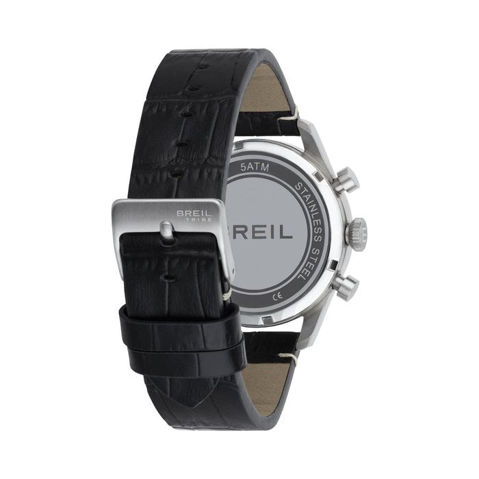 CLASSIC ELEGANCE CHRONOGRAPH WITH BLACK DIAL AND WHITE INDEXES