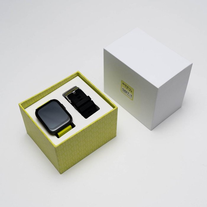 SBT-1 - SMARTWATCH CON DOPPIO CINTURINO E CASSA 36 x 44 MM
