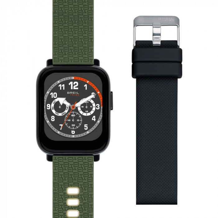 SBT-1 - SMARTWATCH CON DOPPIO CINTURINO E CASSA 36 x 44 MM