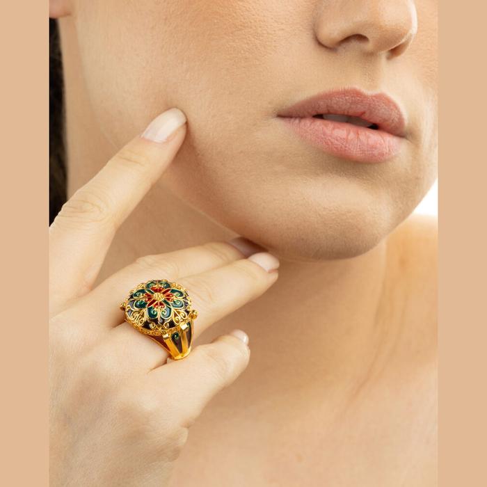 Anello Balconi di Sicilia  Azzurro