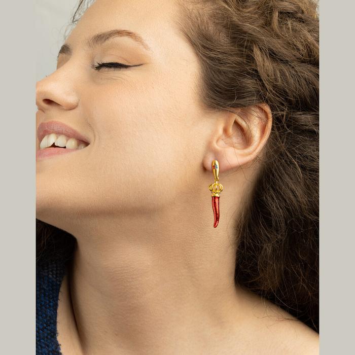 Orecchini Corno New