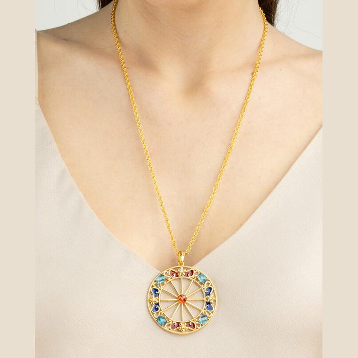 Anniversary Wheel Pendant