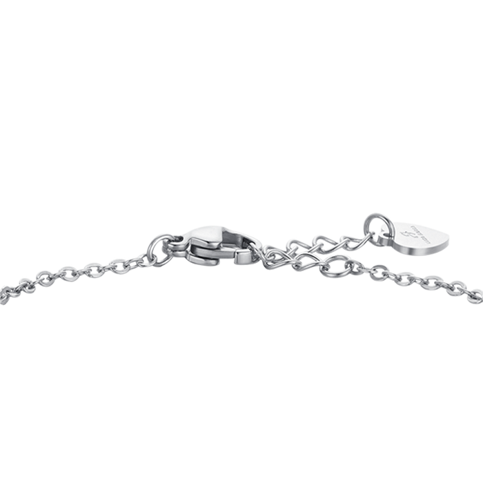 BRACCIALE BAMBINA IN ACCIAIO CON STELLA E PIASTRA