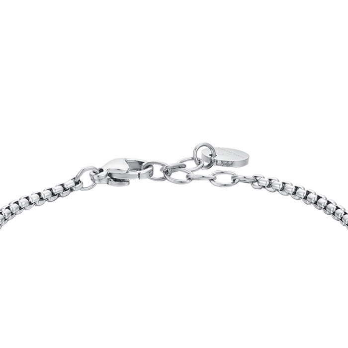 BRACCIALE BAMBINO IN ACCIAIO PIETRE TURCHESI