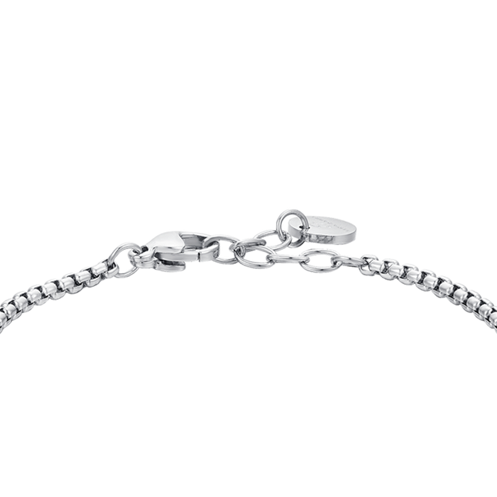 BRACCIALE BAMBINO IN ACCIAIO PIETRE BLU