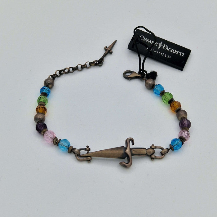 Bracciale pietre colore spadino