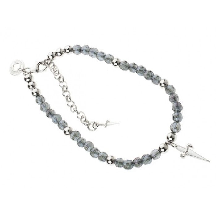 Bracciale quarzo azzurro spadino