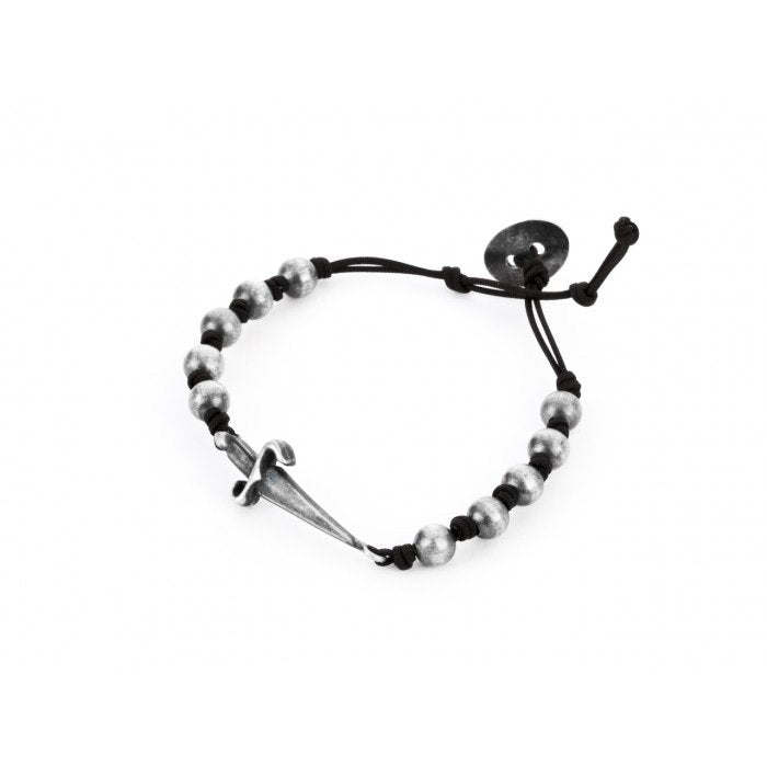 Bracciale cuoio spadino