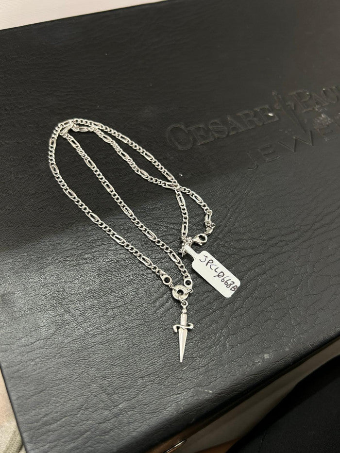 Collier ras du cou à chaîne gourmette