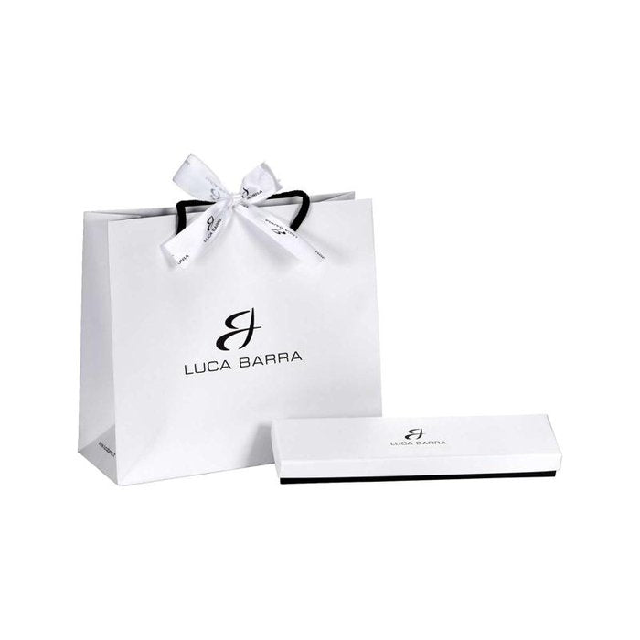 Bracciale in acciaio ip gold con elemento ip nero