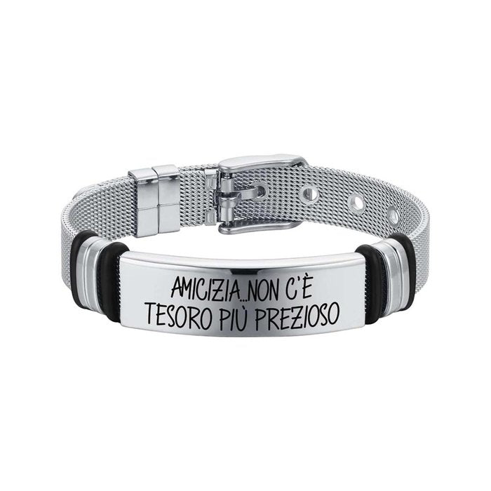 Bracciale in acciaio
