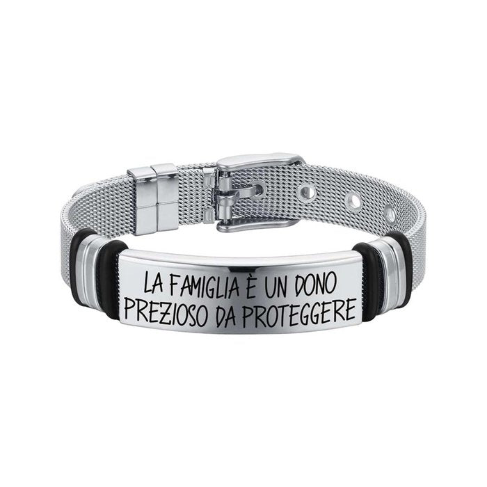 Steel bracelet